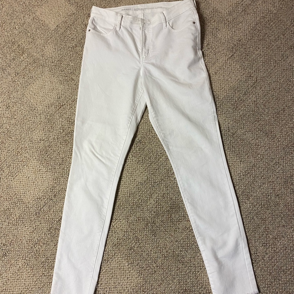Old Navy White Jeans
